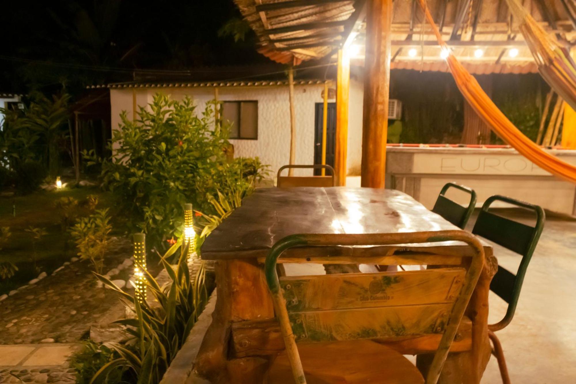 Wayanay Tayrona Eco Hostel El Zaino Esterno foto